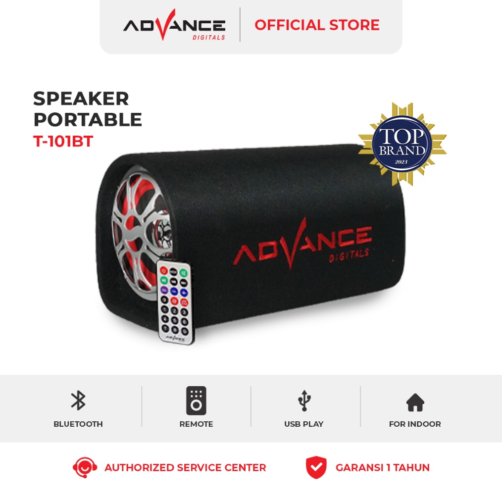 Advance T11BT Multimedia Speaker with Subwoofer System 5 inch  Bluetooth Garansi Resmi 1Tahun k Z6L4
