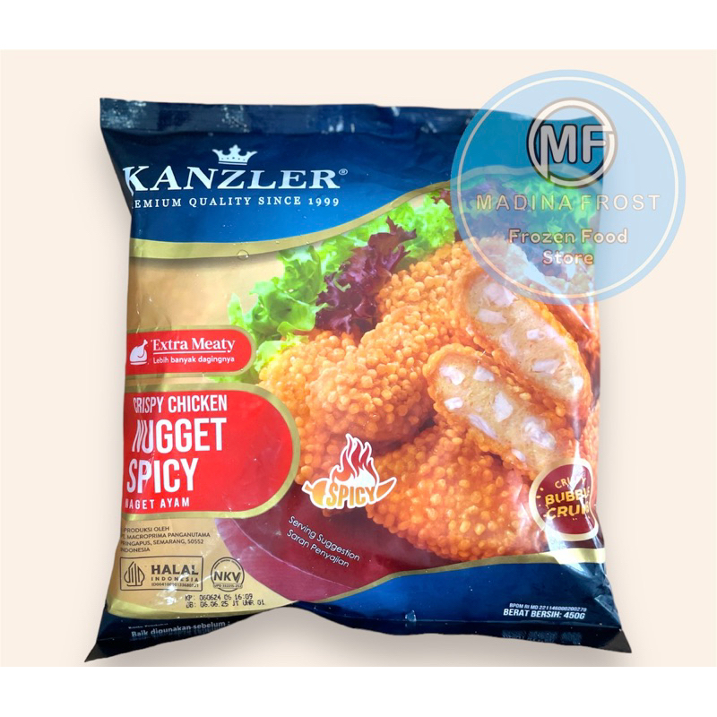 

KANZLER CRISPY SPICY NUGGET 450g