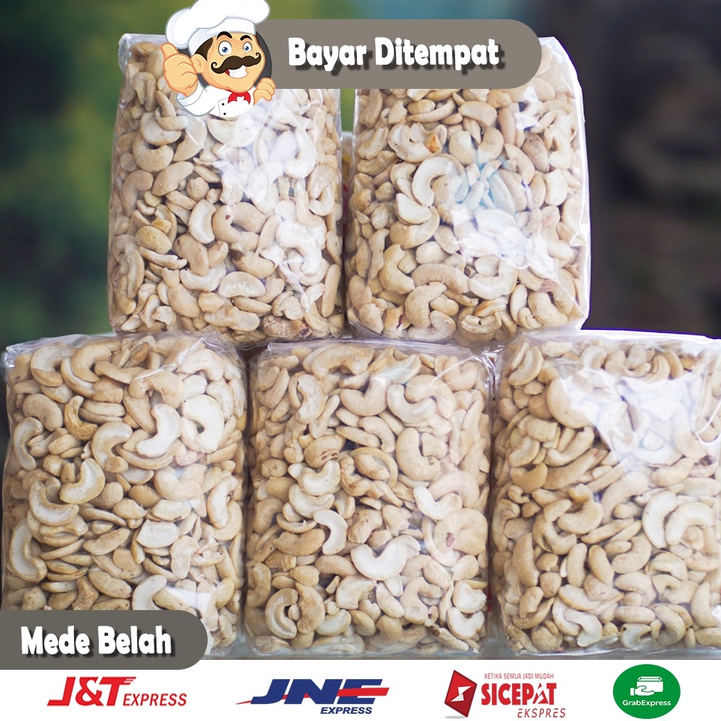 

PROMO MENARIK 5Grm Kacang Mete Mede Belah Besar