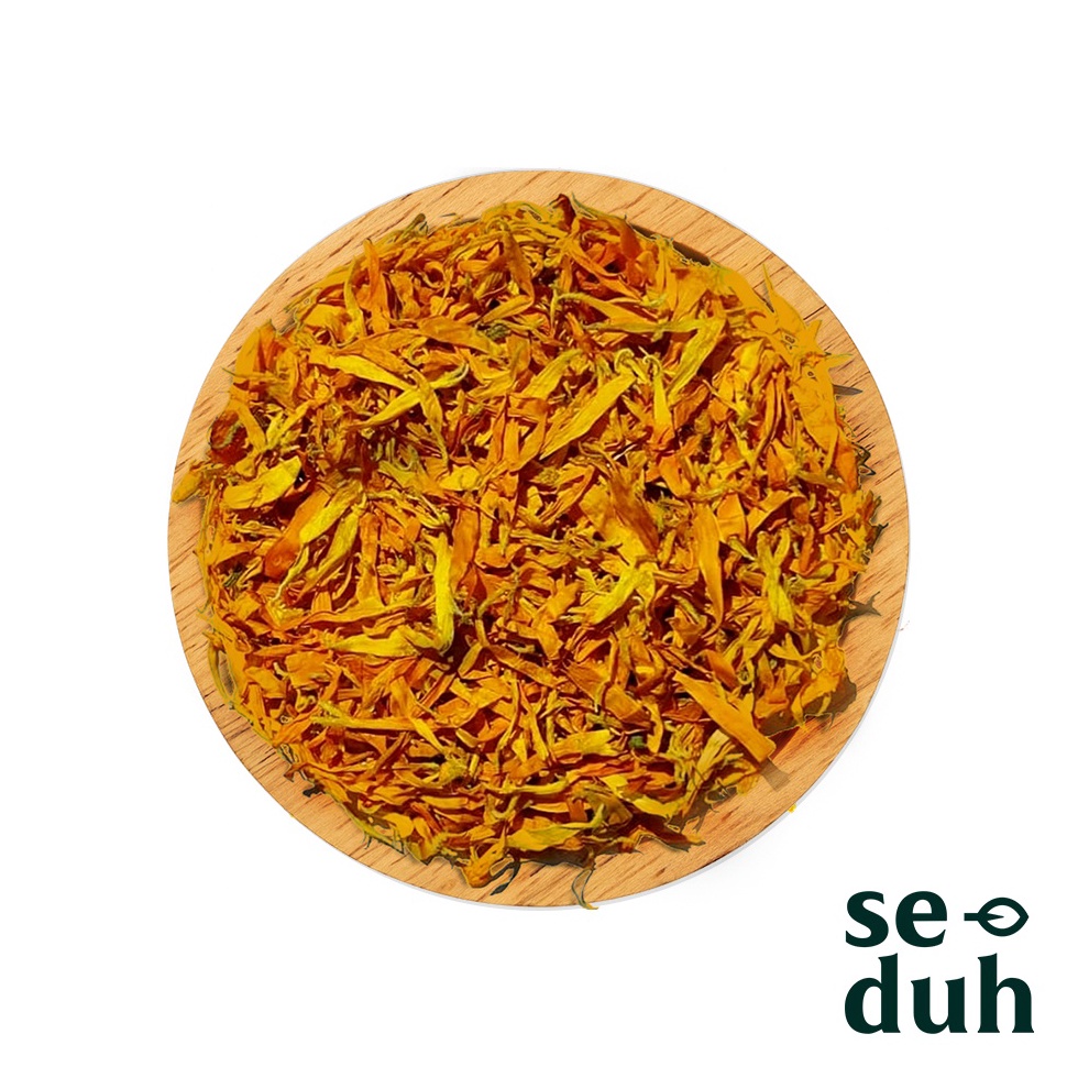 

TERLARISSS Dried Orange Marigold Calendula Petal Tea Teh Bunga Kelopak Marigold Calendula 8 gram 3 gram
