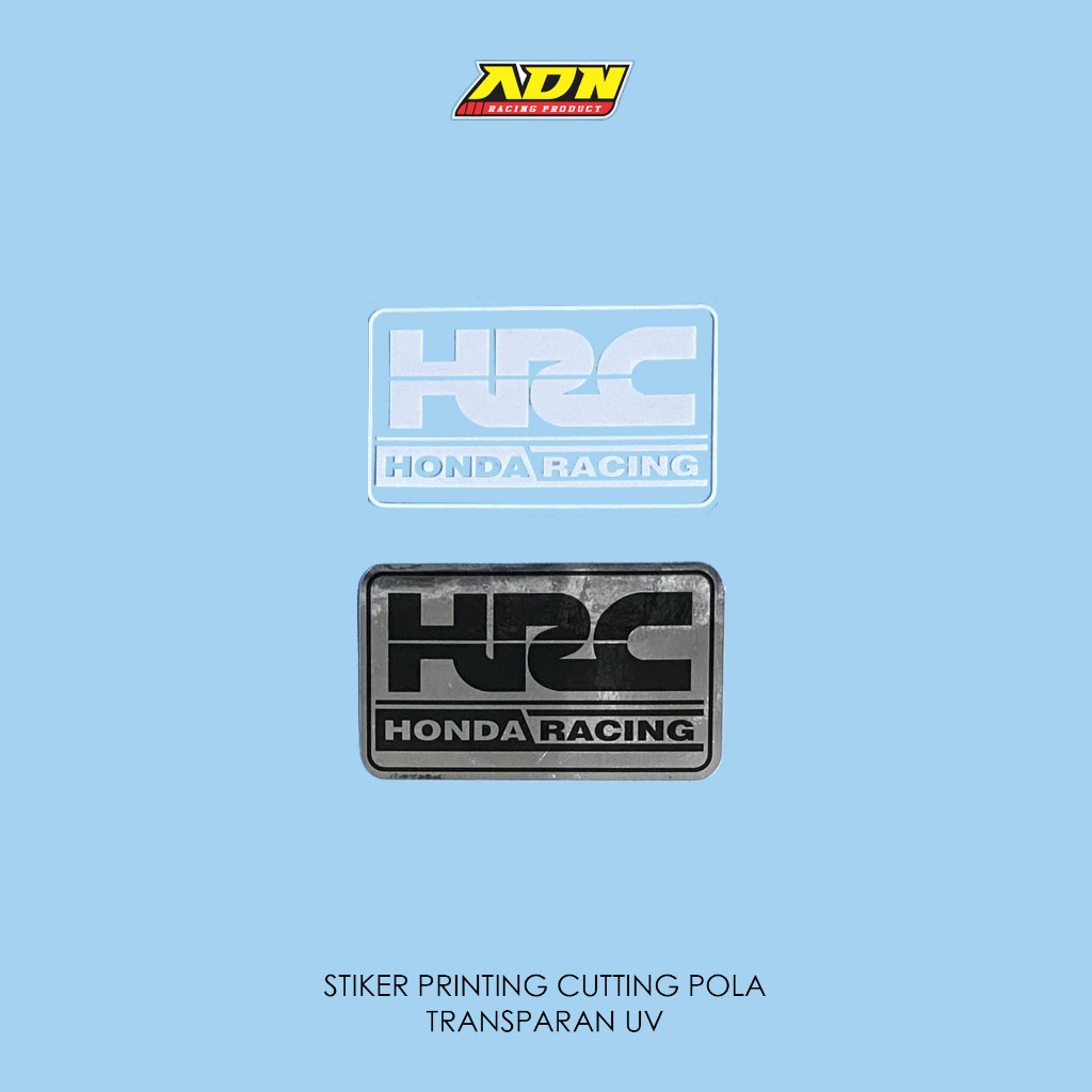Stiker Hrc Honda Racing Hugger
