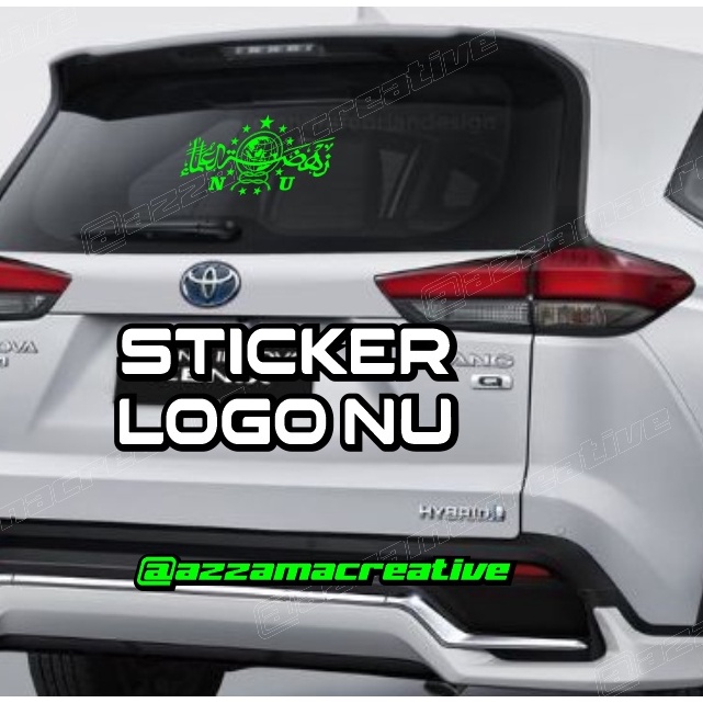 PRODUK TREND Stiker Mobil Logo NU Nahdhatul Ulama