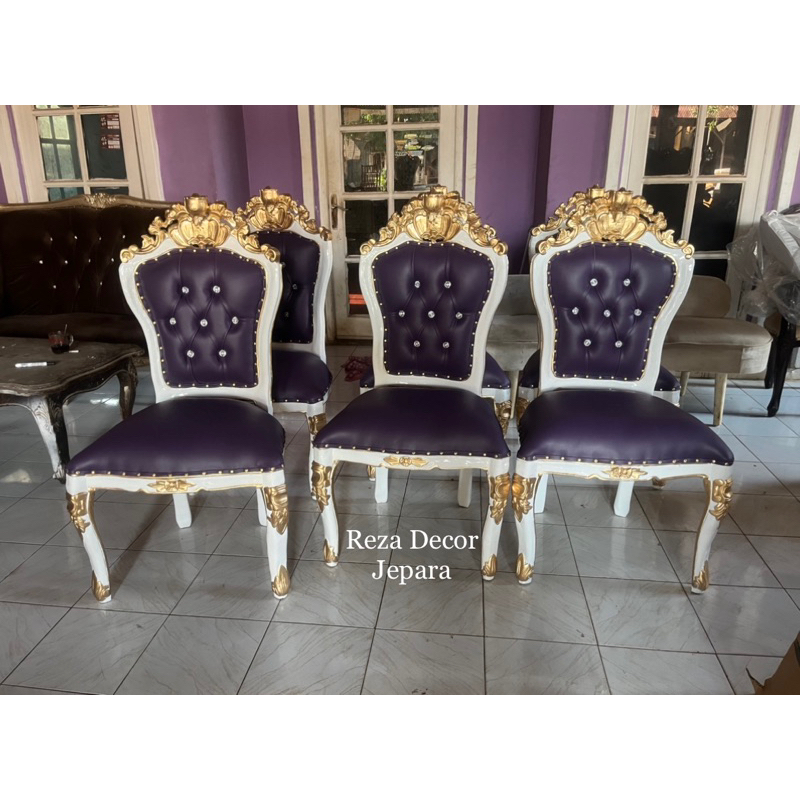 kursi makan jambu / kursi makan jati / kursi makan ganesa jambu / kursi makan jambu jati / kursi mak