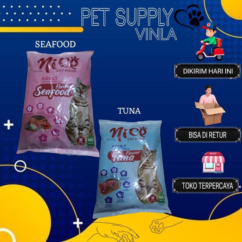 Nice cat food,Makanan kucing Nice