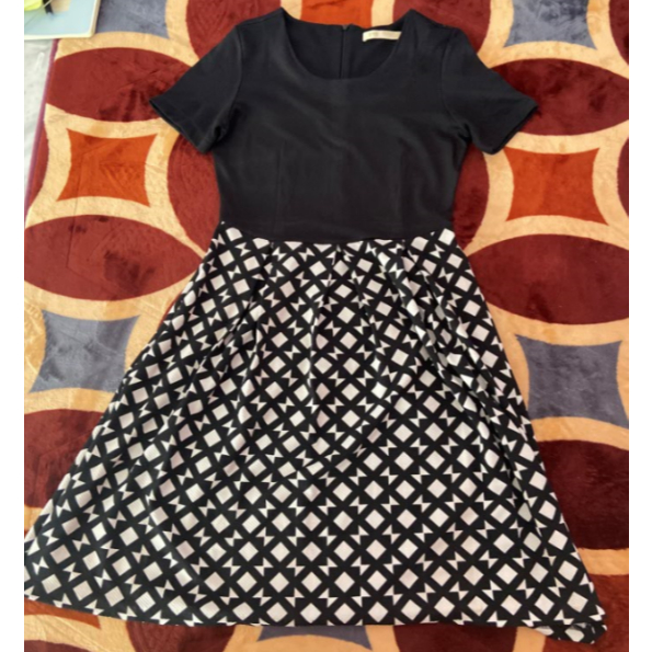 Preloved Dress Hitam - Original Brand Minimal