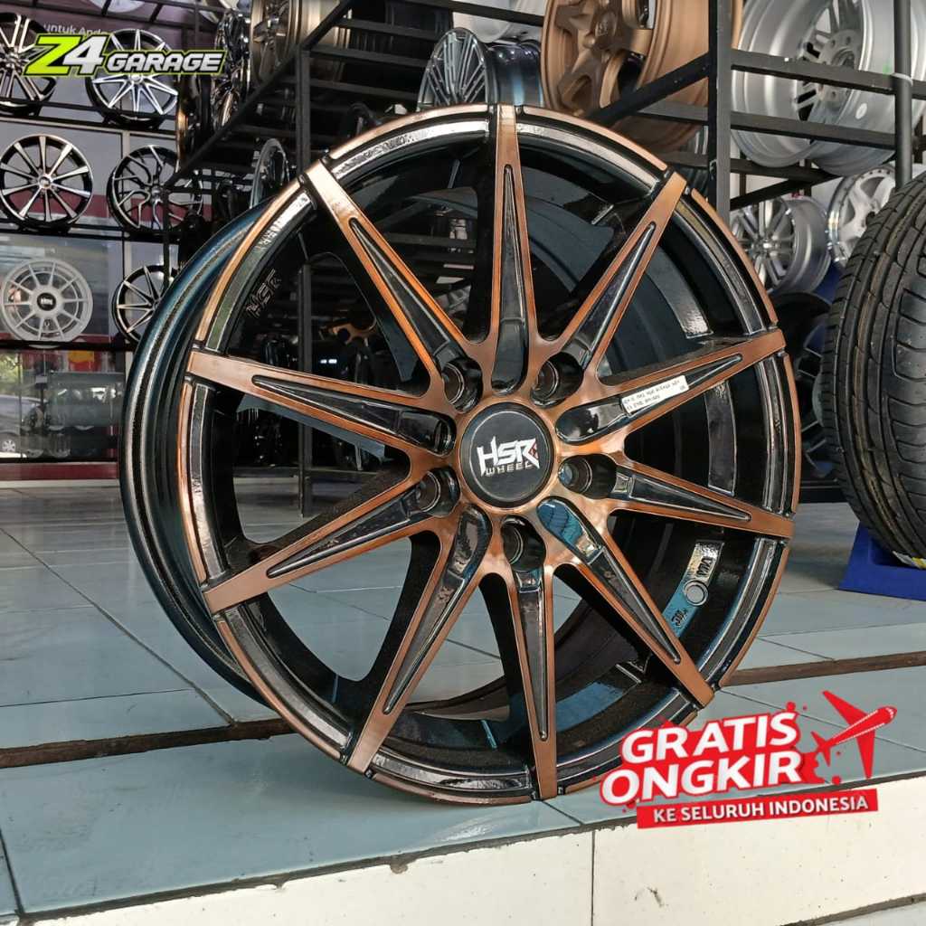 Velg HSR KCCX Ring 15 Baut 5x114,3 - Velg Mobil Ertiga Apv Innova
