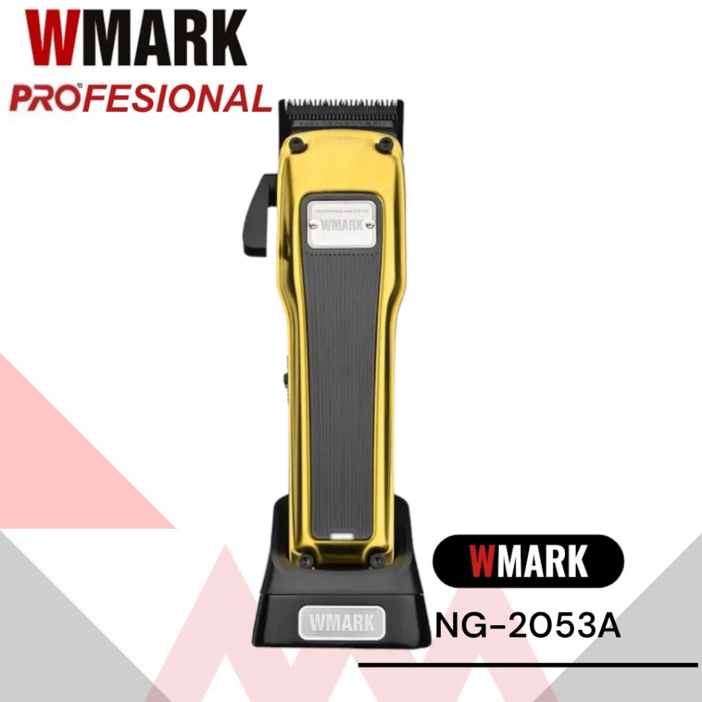 RK WMARK PROFESIONAL NG-2053A RECHARGEABLE HAIR CLIPPER WMARK NG 5053A