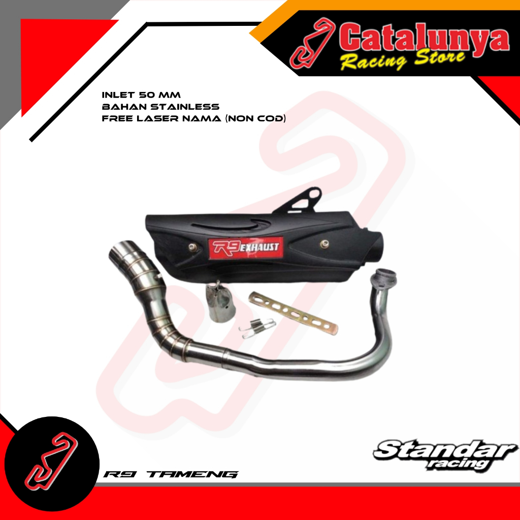 KNALPOT RACING R9 MISANO NMAX XMX LEXI AEROK PCX PCX 160 ADV