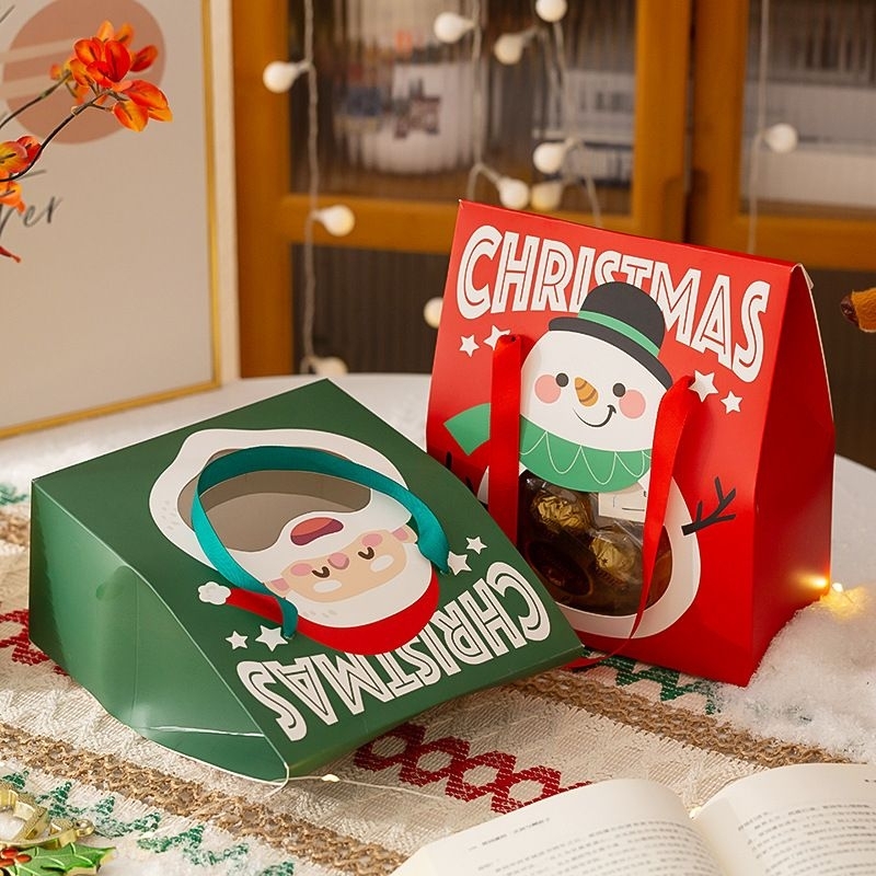 

Box Candy Bag Natal Christmas Box Tenteng Mery Christmas Red Santa Deer