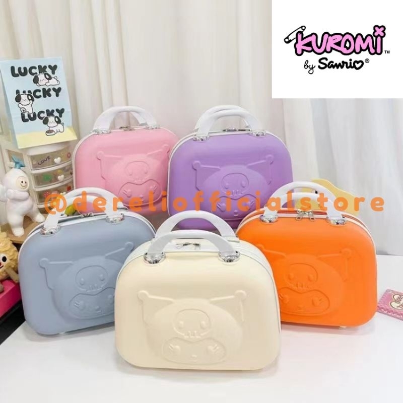 KOPER BEAUTY CASE - KOPER KUROMI - Dereli Official Store - Koper Kecil - Koper Mini - Beauty Case Fi