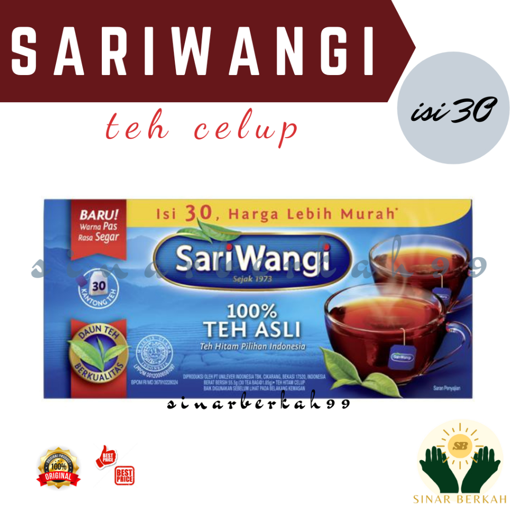 

Sariwangi Teh Asli Celup Isi 30