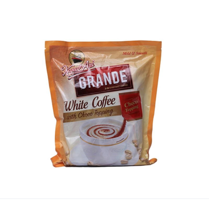 

Kapal api Grande white coffe isi 20's