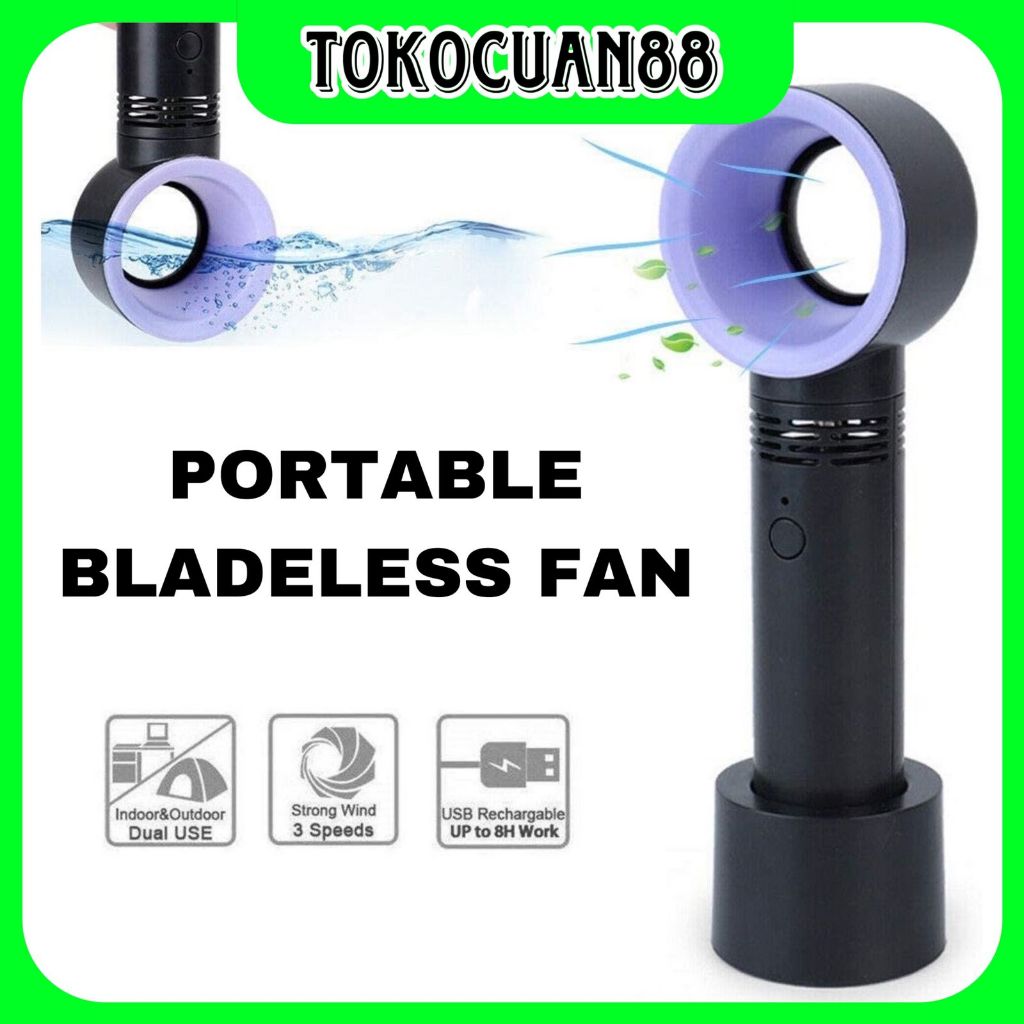 KIPAS PORTABLE KIPAS ANGIN MINI PORTABLE KIPAS ANGIN BLADELESS KIPAS PORTABLE KOREA KIPAS KUALITAS B
