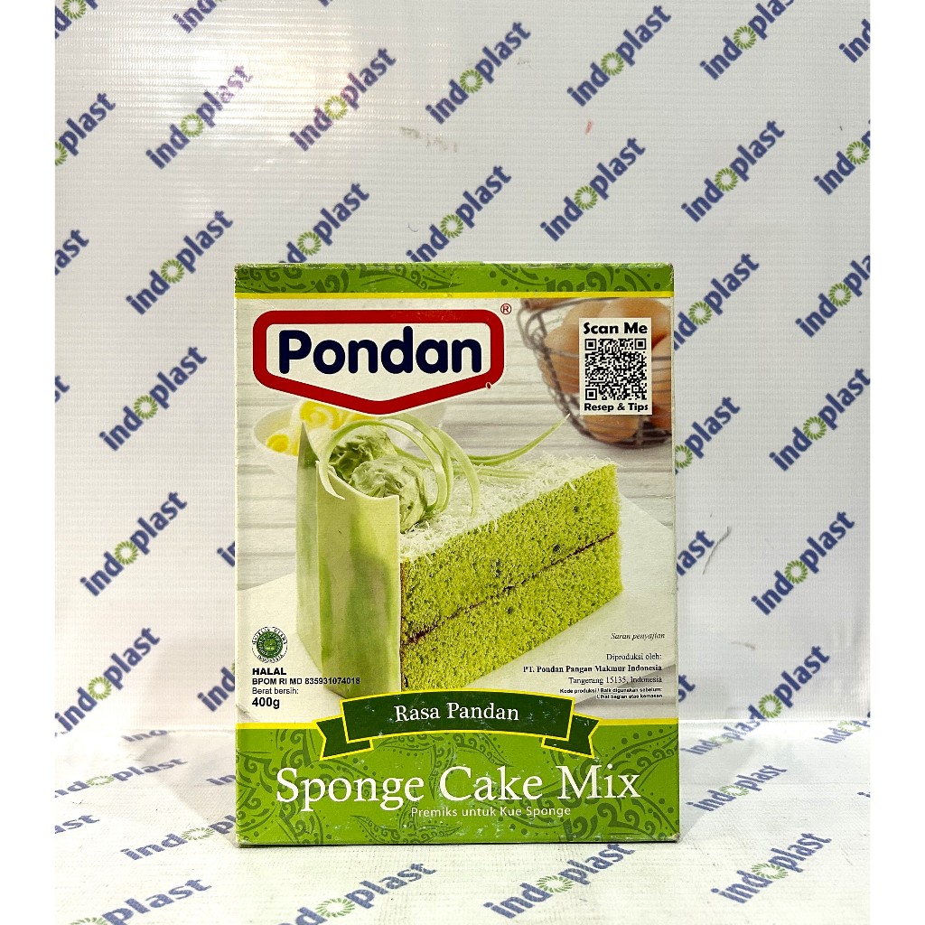 

Pondan Sponge Cake Mix rasa Pandan kue sponge tepung premiks