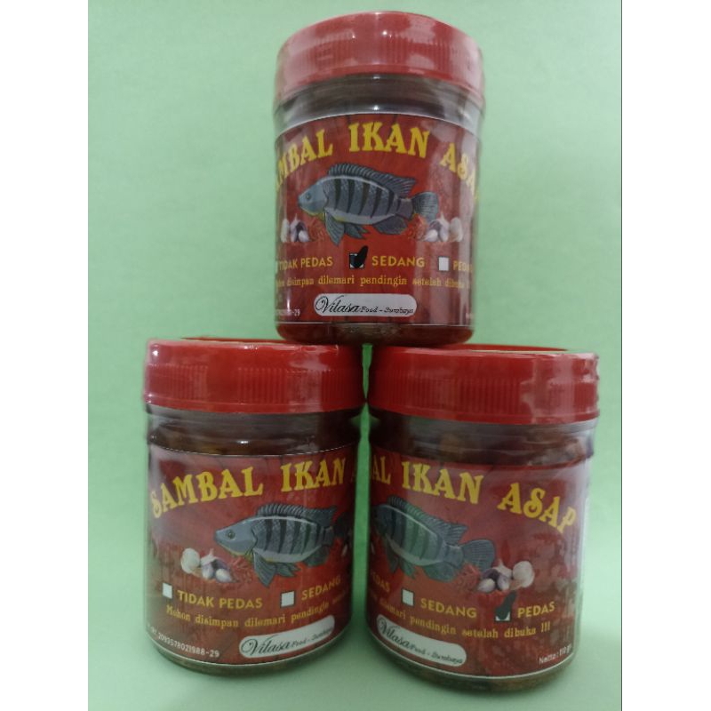 

PO SAMBAL IKAN ASAP 110GR - 3 VARIAN RASA TIDAK PEDAS SEDANG PEDAS