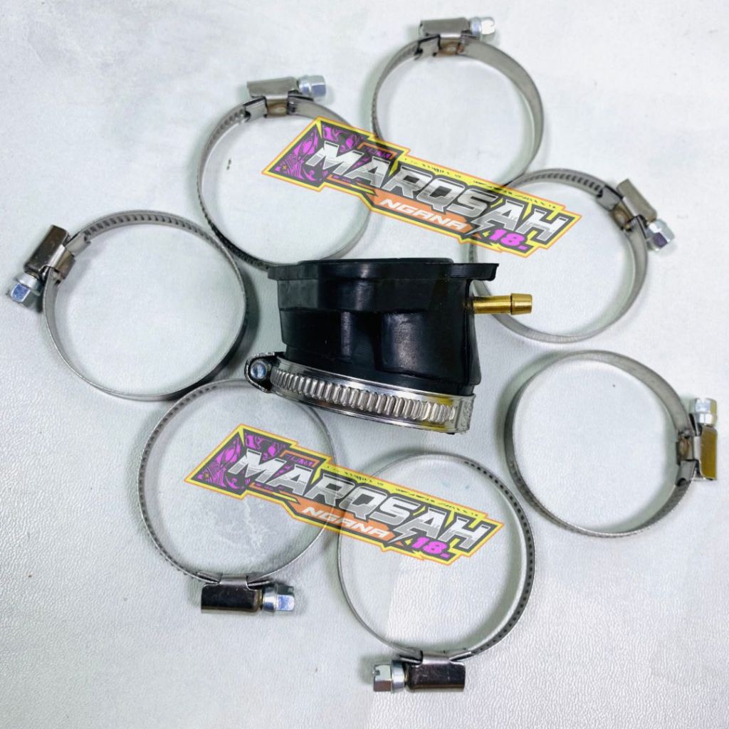 Klem Karbu Klem Manifold Karbu PE 32-50 Stanlis Steell MARQSAH RACING