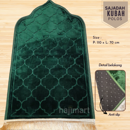 SAJADAH KUBAH BESAR / SAJADAH IMAM / OLEH - OLEH HAJI UMROH