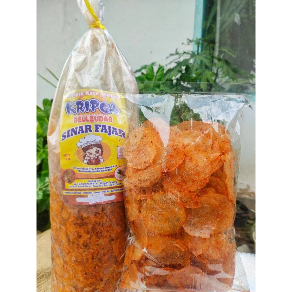 

Camilan Keripik kaca 250gr