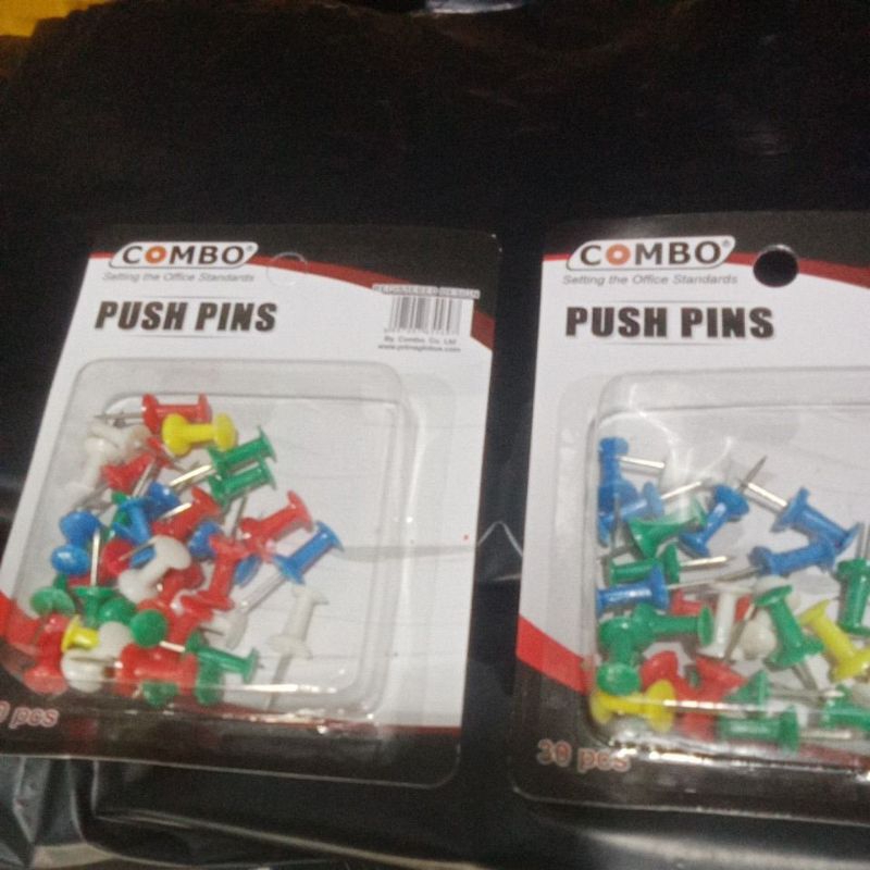 

PUSH PIN/PAKU PUSH PIN MERK COMBO