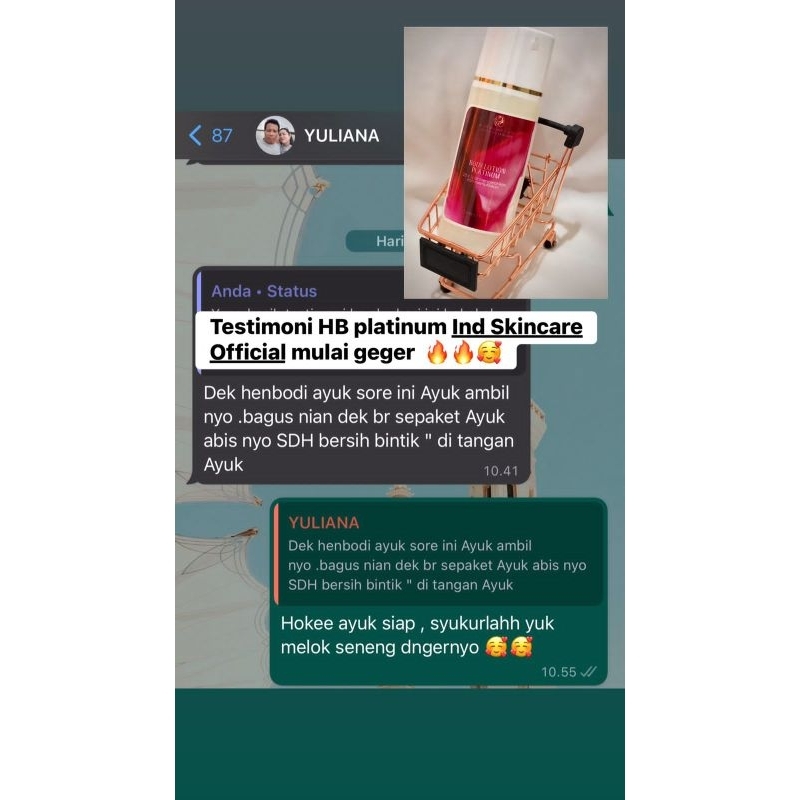 Racikan dokter dosting hb platinum