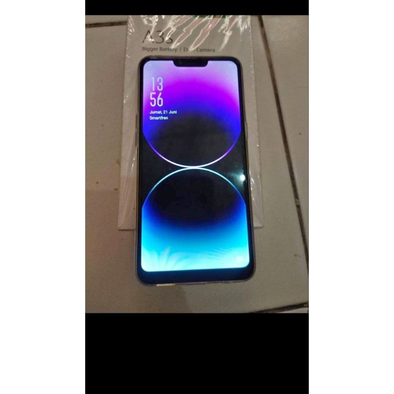 Handphone OPPO A3S second 4/64GB Bekas