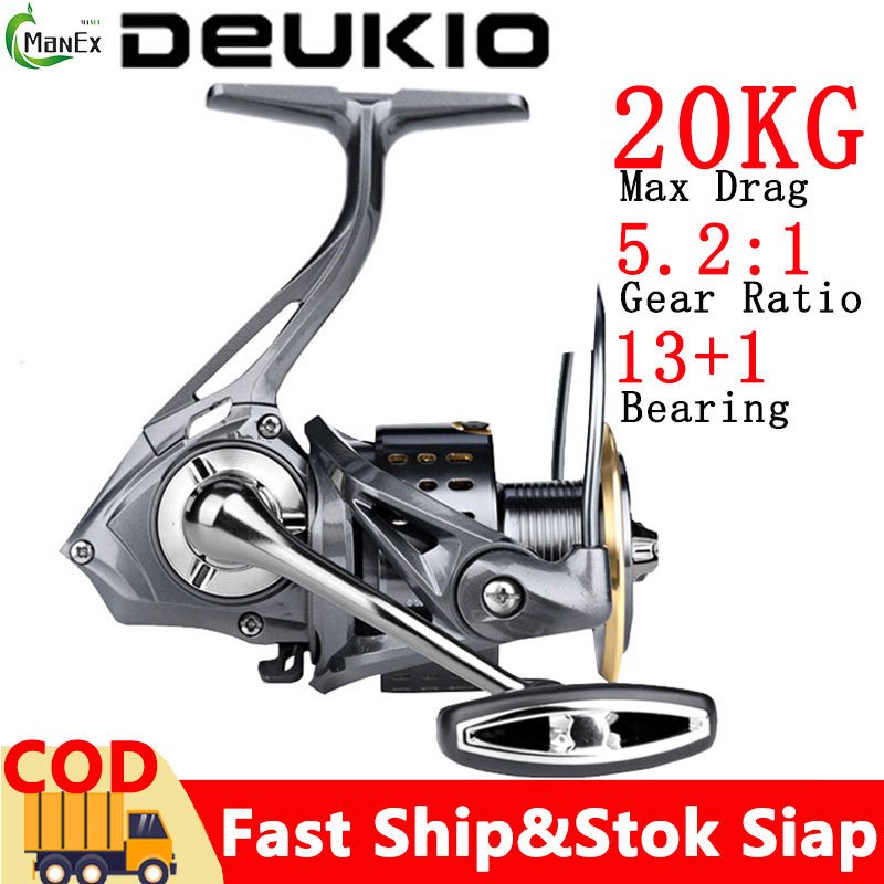 【COD】Shimano DA2000-7000 Reel Pancing Laut Murah Full Besi Max Drag 20 Kg Rill Pancing Gulungan Panc