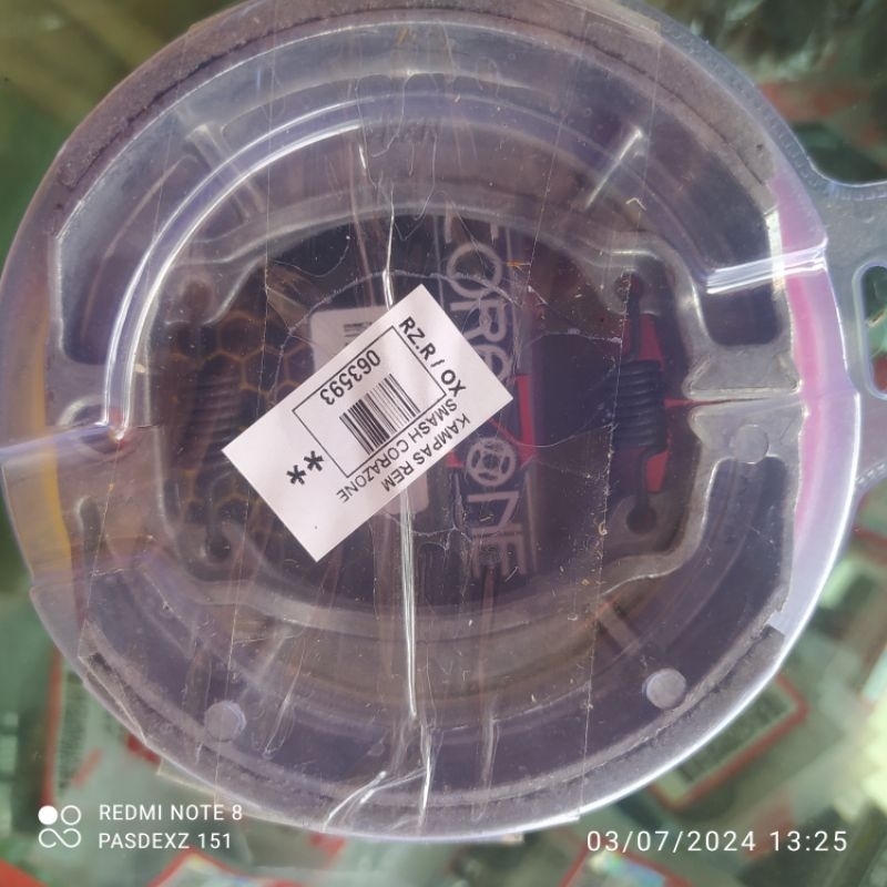 KAMPAS REM MOTOR SMASH SUZUKI CORAZONE