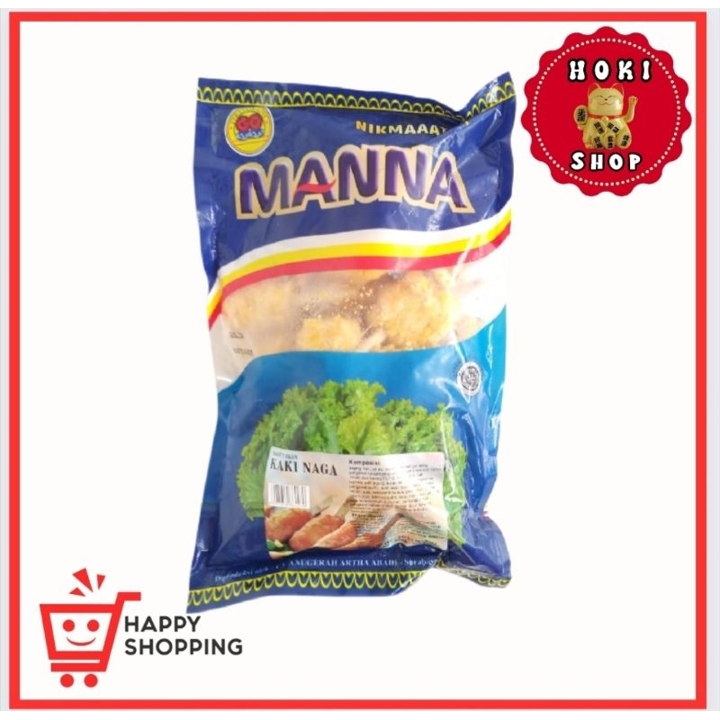 

[INSTAN ONLY] MANNA Nugget Ikan Kaki Naga 500gr / Nugget Kaki Naga / Frozen Food