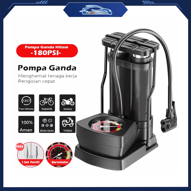 Pompa Ban - pompa injak ban motor - pompa angin speeds - pompa ban sepeda dan motor - pompa ban mobi