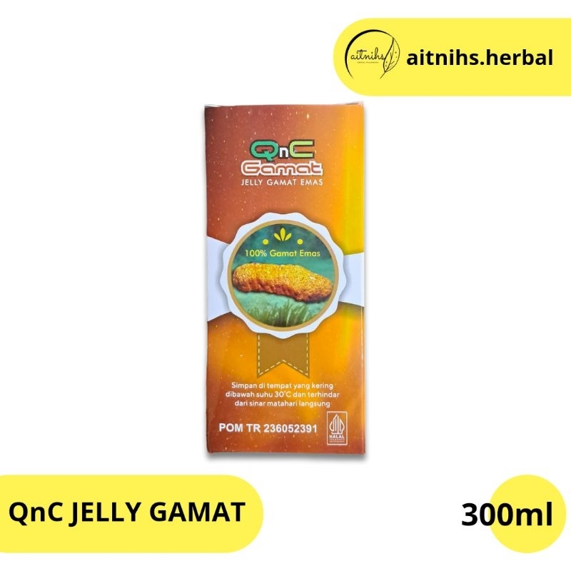 

QnC Jelly Gamat Emas Ekstrak Teripang Emas Murni 100% Original