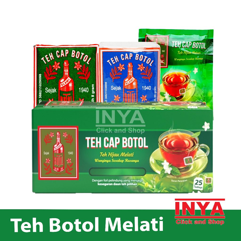 

Teh Cap Botol Teh Hijau Melati - Teh Celup - Tea