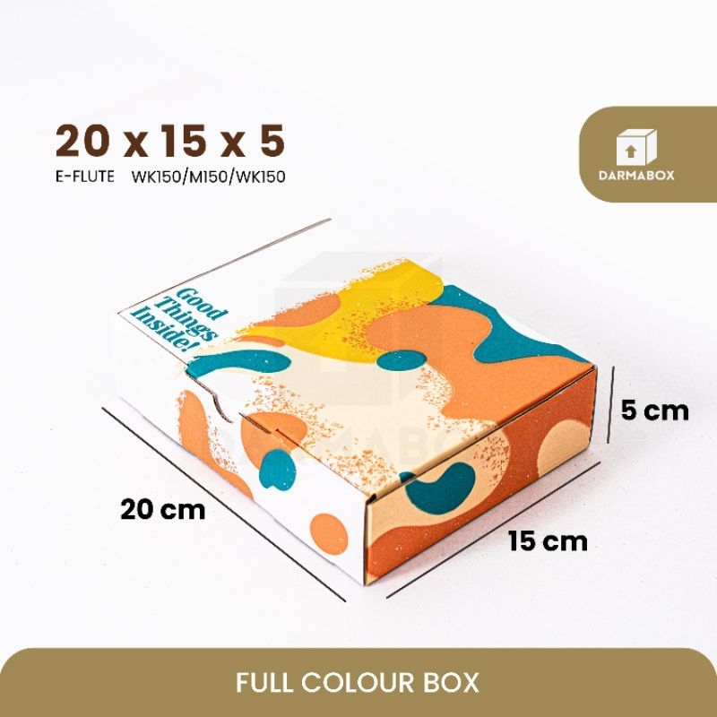 

Box 20x15x5 Packaging Brownies/Cake/Gift Box/Kardus Box