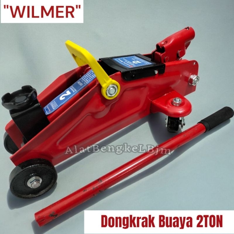 DONGKRAK BUAYA "WERKLINE" 2T BOX PVC || HYDRAULIC FLOOR JACK 2TON "WERKLINE"