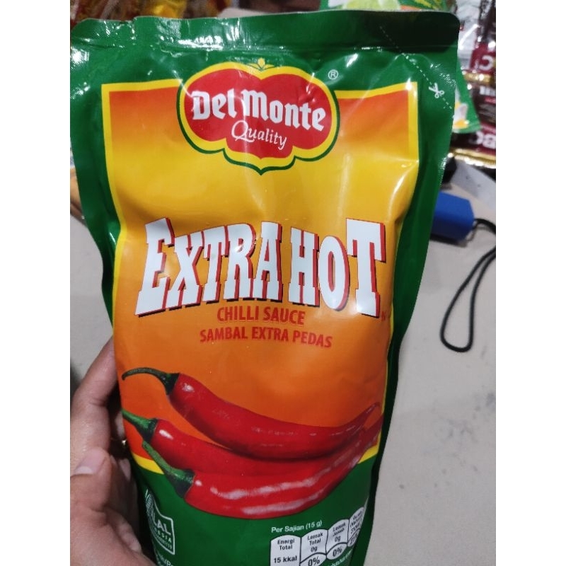 

Delmonte saos extra pedas refill 1 kg