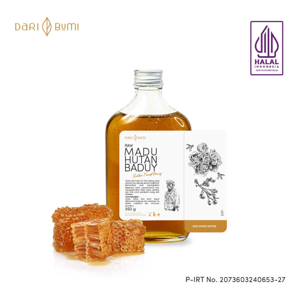 

Dari Bumi Madu Murni Asli Hutan Baduy 350 Gr Premium Pure Original