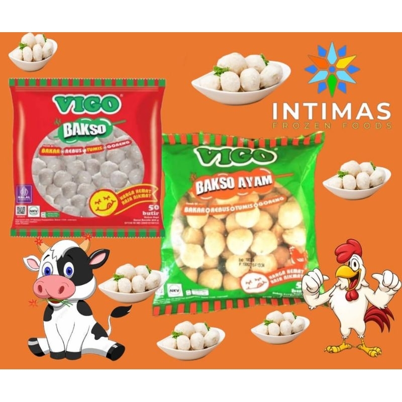 

Vigo Bakso Sapi,ayam 500g