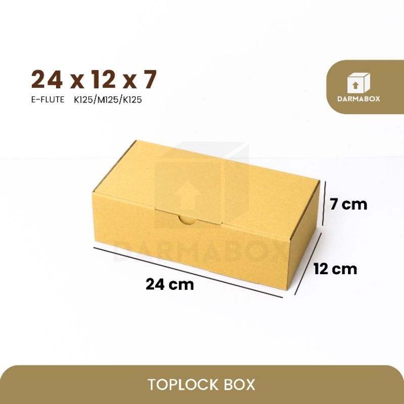 

Box 24x12x7 Packaging Brownies/Cake/Kotak Kado/Hampers/Kardus/Box