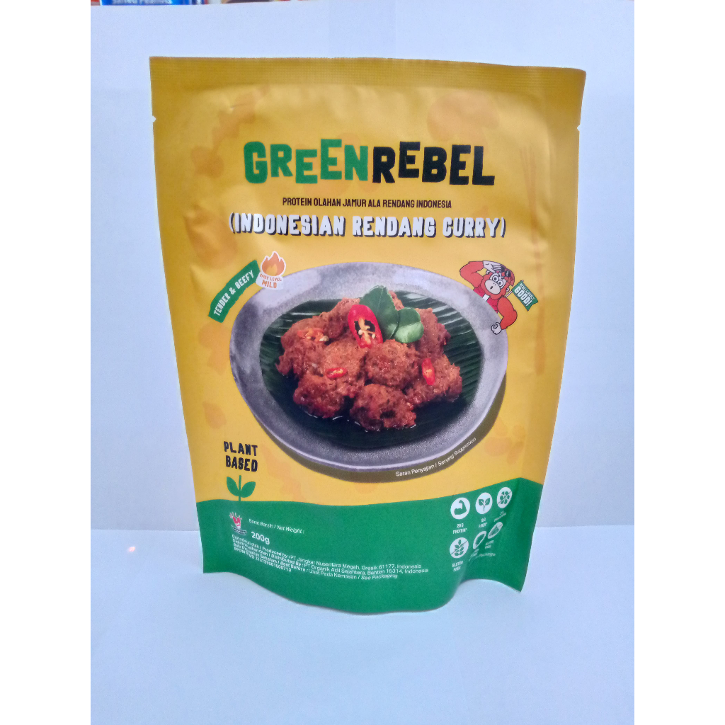 

Green Rebel Black Pepper Steak / Rendang Curry Vegetarian Meat Plant Based 200g