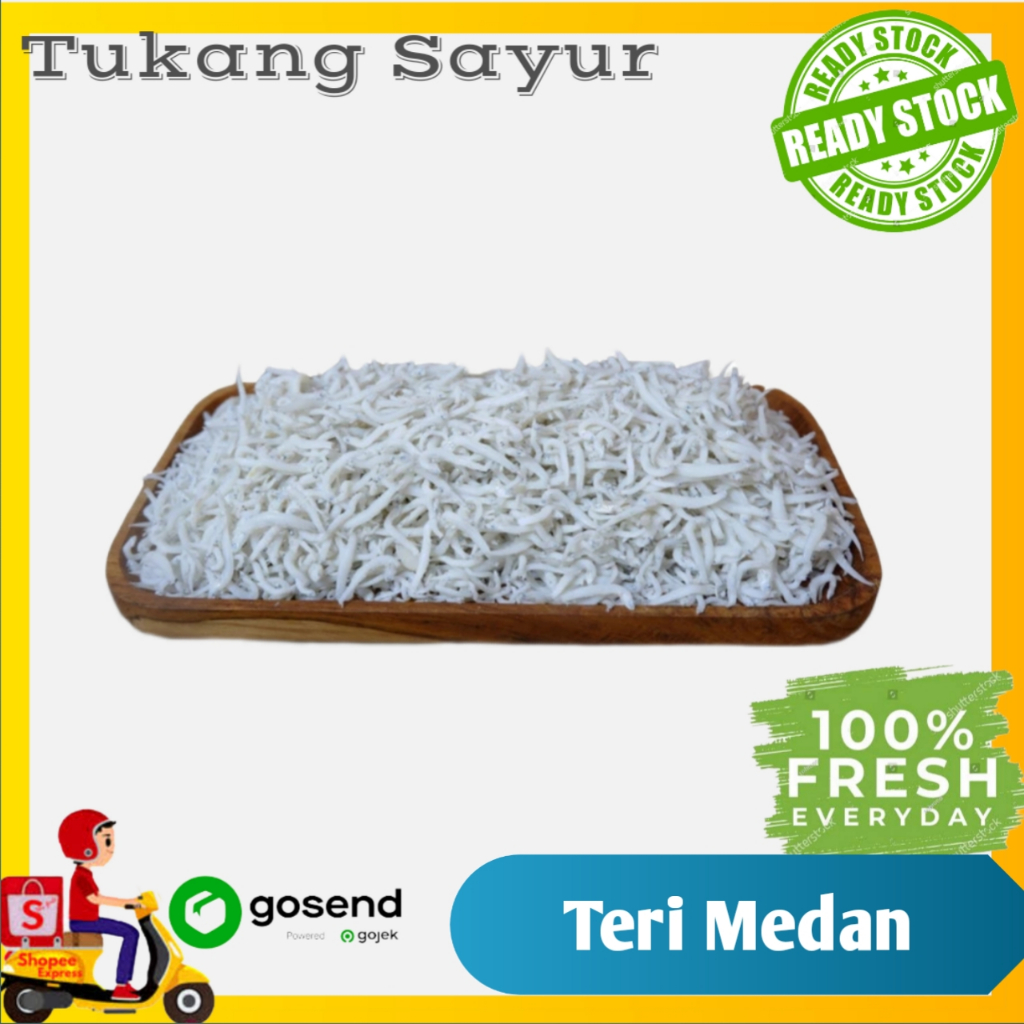 

Ikan Teri Medan / Teri Nasi - Sayur Segar Palembang