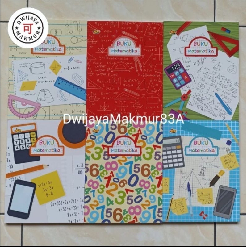 

Buku Matematika Kiky 98 Lembar / Buku Petak Kecil / Buku Kotak Kecil Tebal