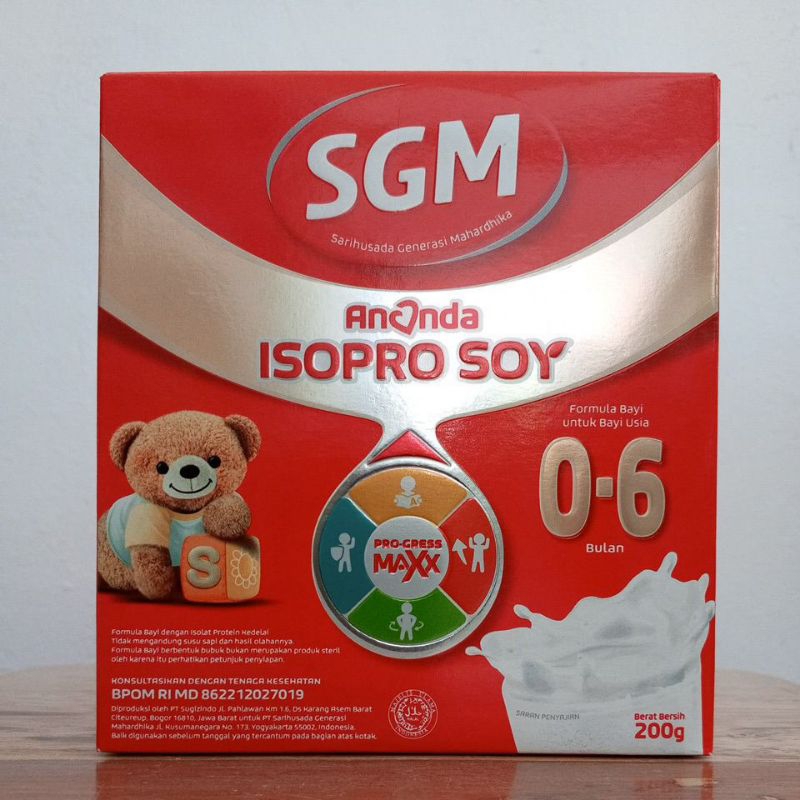 SGM Isopro Soy 0-6 Bulan 200gr SGM Soya