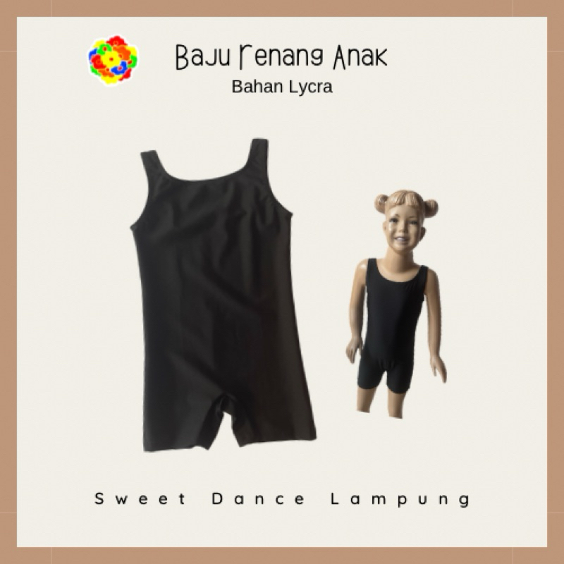 Baju Gymnastic Anak Baju Renang Anak Sweet Dance
