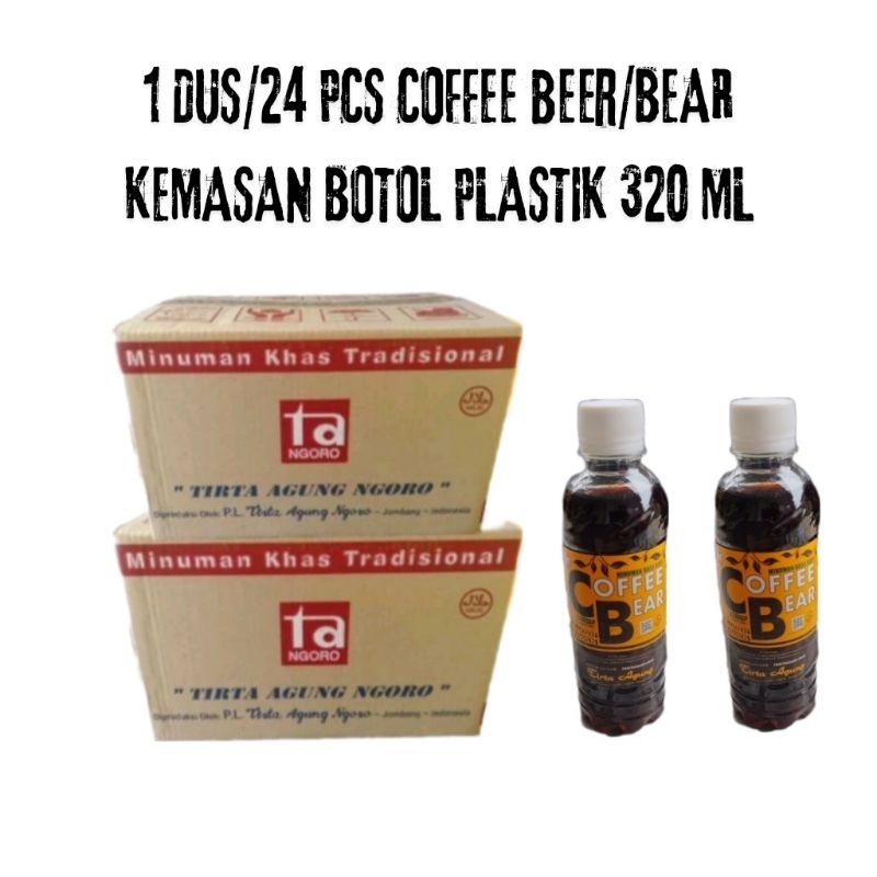 

1 DUS/24 PCS COFFEE BEER/BEAR MINUMAN LIMUN/BERUAP/JADUL/TRADISIONAL RASA KOPI BY TIRTA AGUNG/TA KEMASAN BOTOL PLASTIK 320 ML HALAL 100% NON ALKOHOL MINUMAN OLEH-OLEH ASLI JOMBANG BY TIRTA AGUNG NGORO JOMBANG NYAStore