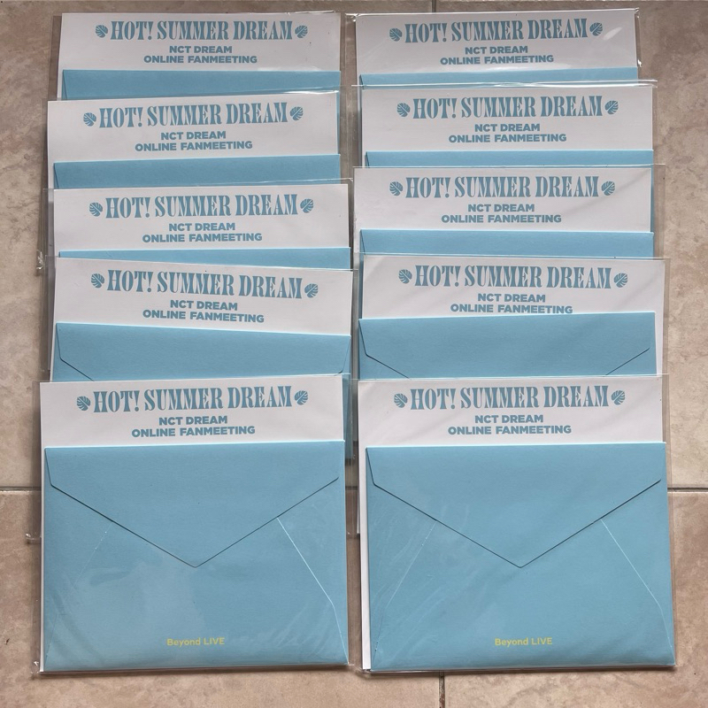 AR Ticket NCT Dream Online Fanmeeting Hot Summer Dream