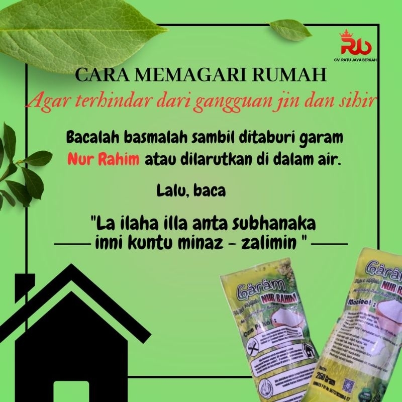 

Garam Bidara Ruqiah Nur Rahim