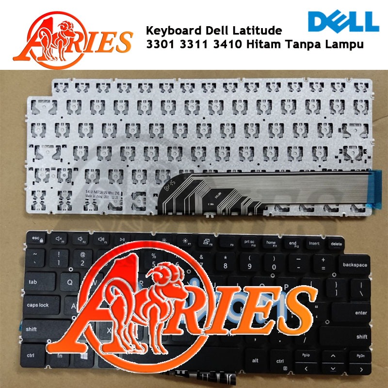 Keyboard Laptop Dell Latitude 3301 3311 3410