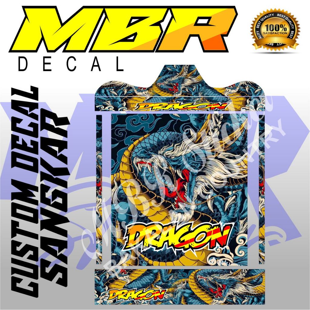 DECAL SANGKAR DRAGON,DECAL SANGKAR NAGA,.STIKER SANGKAR KOTAK,STIKER SANGKAR CUCAK IJO,STIKER SANGKA