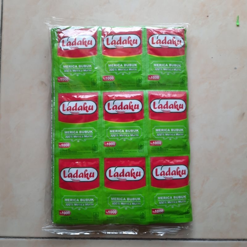 

LADAKU MERICA BUBUK RENCENG ISI 12 SACHET MURAH