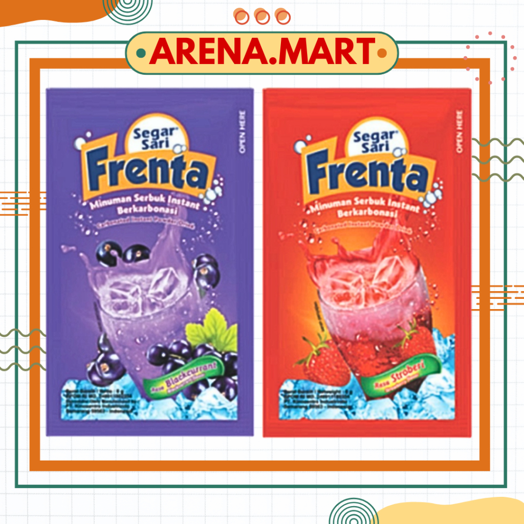 

Frenta serbuk minuman serbuk instan 1 Renceng isi 10 Pc