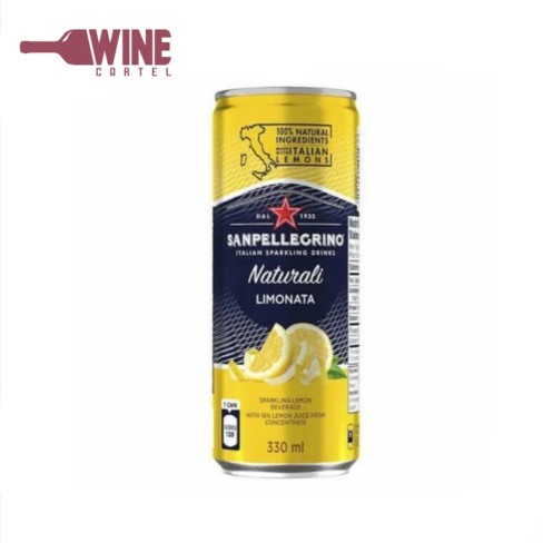 

San Pellegrino Naturali Limonata 330ML Can Sparkling Drink